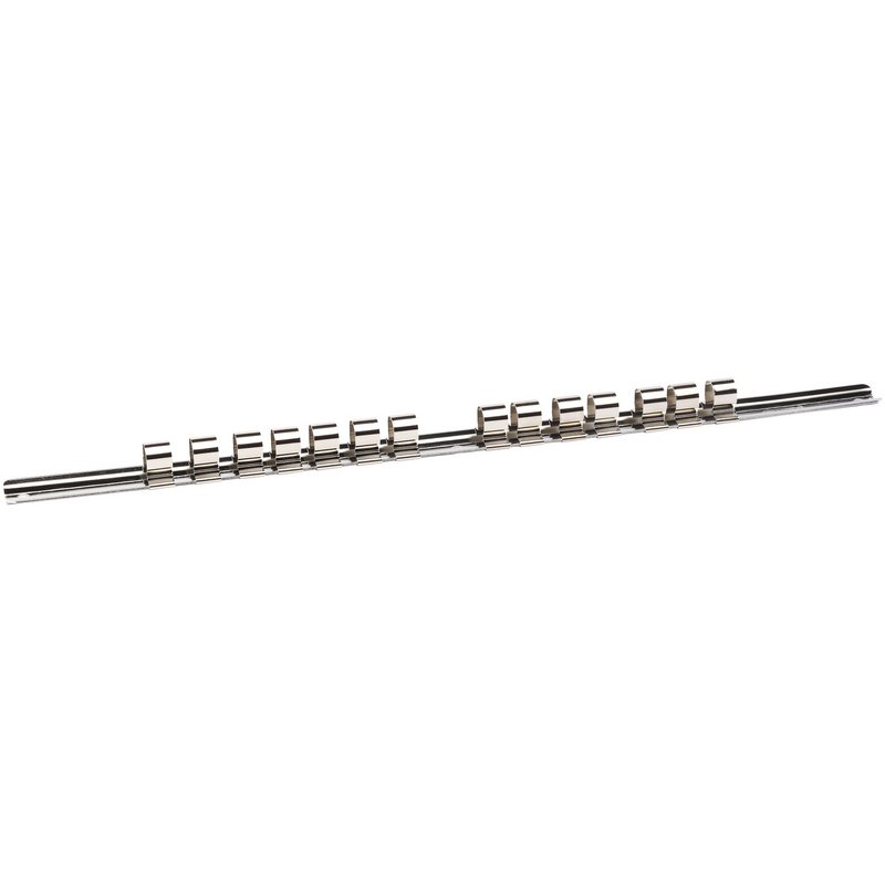 Steel Retainer Bar Retaining Bar, 1/2″ Sq. Dr., 400mm, 14 Clips – SAFTEC