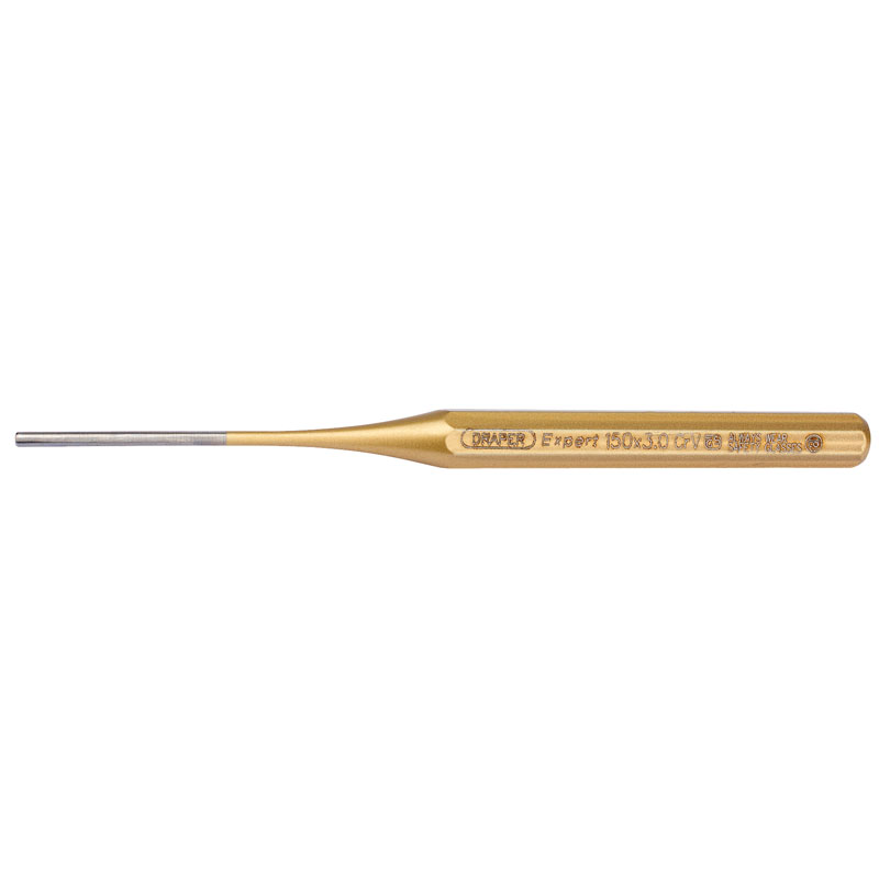 Pin Punch Set Draper Expert Octagonal Parallel Pin Punch - 4mm X 150mm ...