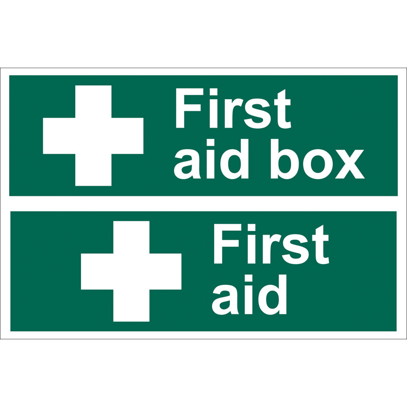 First Aid Box’ Safety Sign – SAFTEC