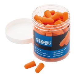 Disposable Ear Plugs (Jar of 50 Pairs)