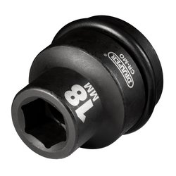 Draper Hi-TORQ® Impact Socket, 3/4" Sq. Dr., 18mm