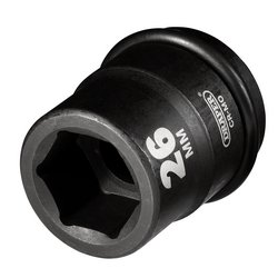 Draper Hi-TORQ® Impact Socket, 3/4" Sq. Dr., 26mm