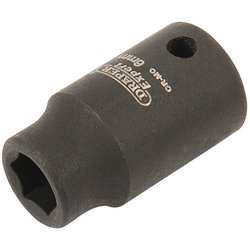 Draper HI-TORQ® 6 Point Impact Socket, 1/4" Sq. Dr., 6mm