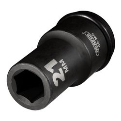 Draper Hi-TORQ® Deep Impact Socket, 3/4" Sq. Dr., 21mm