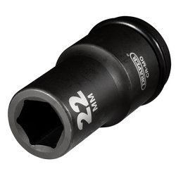 Draper Hi-TORQ® Deep Impact Socket, 3/4" Sq. Dr., 22mm