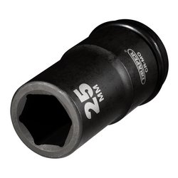 Draper Hi-TORQ® Deep Impact Socket, 3/4" Sq. Dr., 25mm