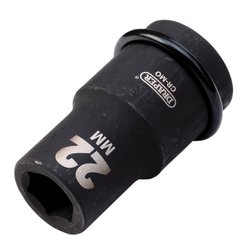 Draper HI-TORQ® 6 Point Deep Impact Socket, 1" Sq. Dr., 22mm