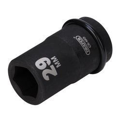 Draper HI-TORQ® 6 Point Deep Impact Socket, 1" Sq. Dr., 29mm