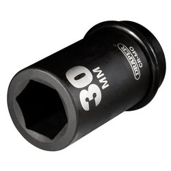 Draper Hi-TORQ® Deep Impact Socket, 1" Sq. Dr., 30mm