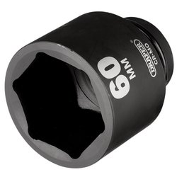 Draper HI-TORQ® 6 Point Deep Impact Socket, 1" Sq. Dr., 60mm