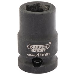 Draper HI-TORQ® 6 Point Impact Socket, 3/8" Sq. Dr., 11mm