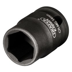 Draper HI-TORQ® 6 Point Impact Socket, 3/8" Sq. Dr., 14mm