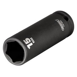 Draper HI-TORQ® 6 Point Deep Impact Socket, 3/8" Sq. Dr., 15mm