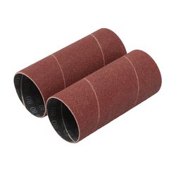 Aluminium Oxide Sanding Sleeves, 50 x 115mm, 80 Grit (Pack of 2)