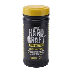 Draper Hard Graft Multipurpose Tuff-Texture Wipes (Tub of 80)
