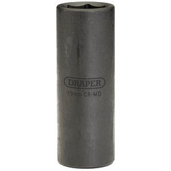 Draper HI-TORQ® Deep Impact Socket, 1/2" Sq. Dr., 19mm