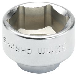 Draper Expert Oil Filter Cap Socket, 3/8" Sq. Dr., 32mm