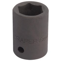 Draper HI-TORQ® Impact Socket, 1/2" Sq. Dr., 18mm