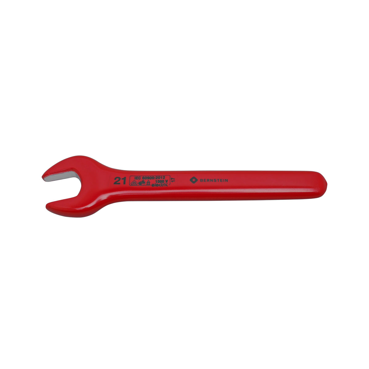VDE single-ended open-jaw wrench 21.0mm