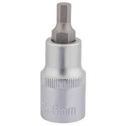 Draper Expert Hexagonal Socket Bits, 1/2" Sq. Dr., 6mm