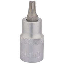 Draper Expert TX-STAR® Socket Bit, 1/2" Sq. Dr., T40 x 55mm