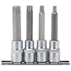 Draper Expert TX-STAR® Socket Bit Set, 1/2" Sq. Dr. (4 Piece)