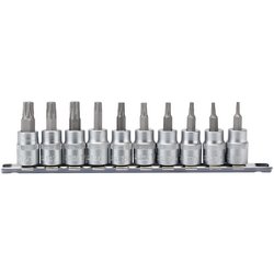 Draper Expert TX-STAR® Plus Socket Bit Set, 3/8" Sq. Dr., 48mm (10 Piece)