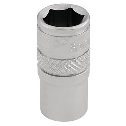 Draper Expert Socket, 1/4" Sq. Dr., 8mm