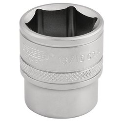 Draper Expert 6 Point Imperial Socket, 3/8" Sq. Dr., 13/16"