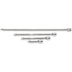 Draper Expert Extension Bar Set, 1/4" Sq. Dr., Polished Chrome (4 Piece)