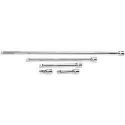 Draper Expert Extension Bar Set, 3/8" Sq. Dr., Polished Chrome (5 Piece)