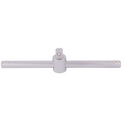 Draper Expert Satin Chrome Sliding T Bar, 3/8" Sq. Dr.