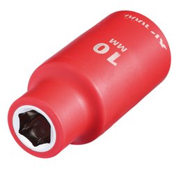 XP1000® VDE Socket, 1/2" Sq. Dr., 10mm