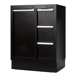BUNKER® Modular Power Tool Base Cabinet, 4 Drawer, 680mm – SAFTEC
