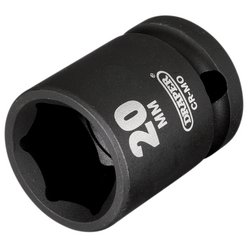 Draper Hi-TORQ® Impact Socket, 1/2" Sq. Dr., 20mm