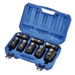 Draper HI-TORQ® Metric Deep Impact Socket Set, 3/4" Sq. Dr. (8 Piece)
