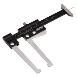 Brake Disc Caliper with Tread Depth Gauge, 0-60mm