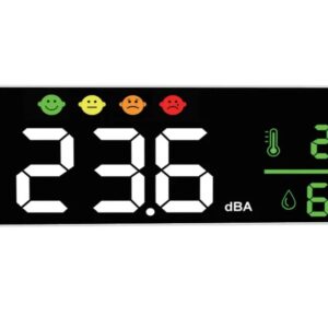 LSTH-1306 Large Display Sound Meter and Thermohygrometer