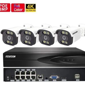FS-4K88N-PLS-4CH POE NVR CCTV Kit