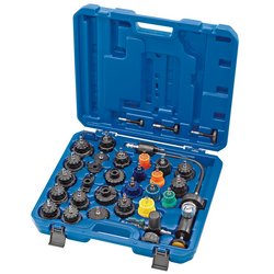 Draper Expert Radiator and Cap Pressure Test Kit (32 Piece)