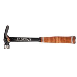 Estwing E15S Ultra Series Smooth Face Framing Hammer with Leather Grip, 15oz/425g, 15.5"