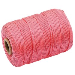 Polypropylene Brick Line, 100m, Pink