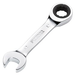 Draper HI-TORQ® Metric Stubby Ratchet Combination Spanner, 12mm
