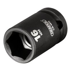 Draper HI-TORQ® Impact Socket, 1/2" Sq. Dr., 16mm