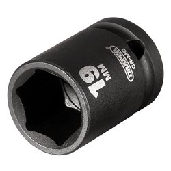 Draper HI-TORQ® Impact Socket, 1/2" Sq. Dr., 19mm