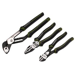 Draper Expert High Leverage Pliers Set with Water Pump Pliers (3 Piece)