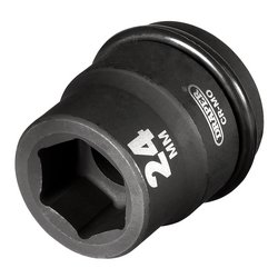 Draper HI-TORQ® 6 Point Impact Socket, 3/4" Sq. Dr., 24mm