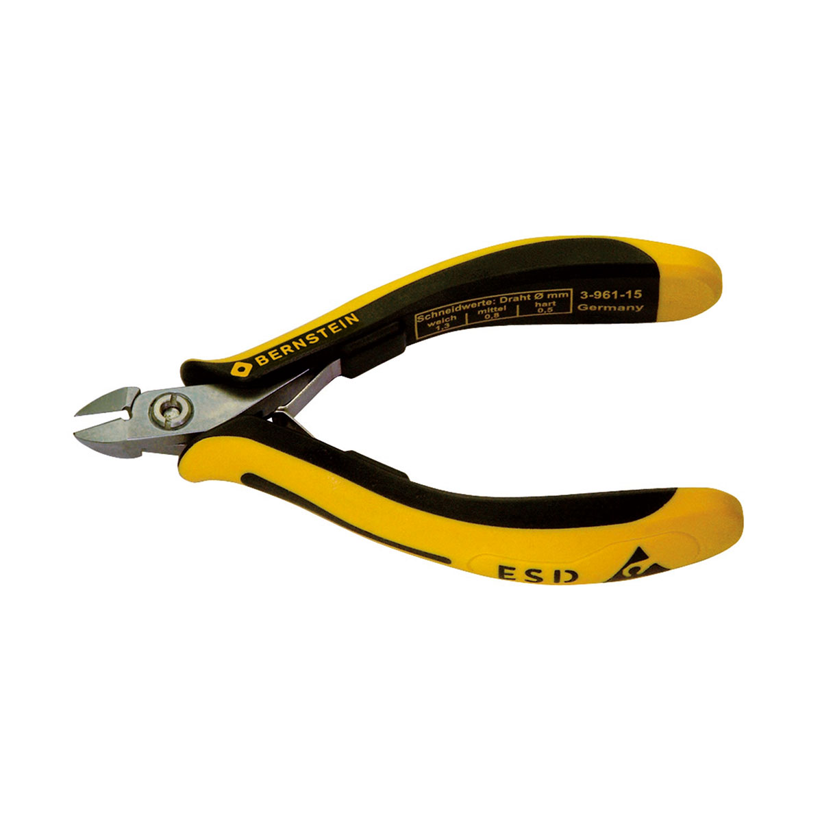 ESD side cutters TECHNICline dissipative 120 mm semi flush