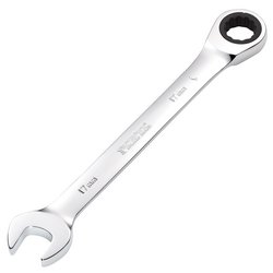Metric Ratcheting Combination Spanner, 17mm