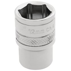 Draper Expert HI-TORQ® 6 Point Socket, 1/4" Sq. Dr., 12mm